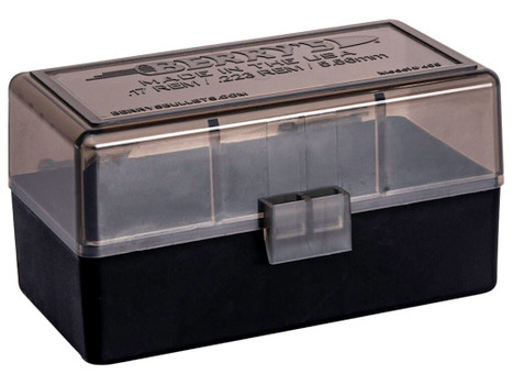 Berry's 29682 Ammo Box 223Rem/5.56NATO Smoke/Black Polypropylene 50rd