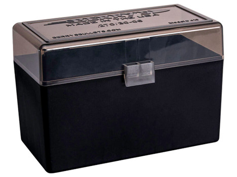 Berry's 32019 Ammo Box 270Win/30-06Springfield Smoke/Black Polypropylene 50rd