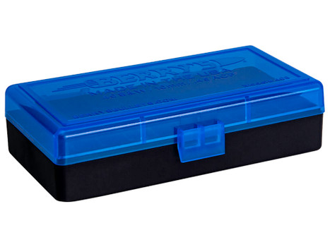 Berry's 38861 Ammo Box 40S&W/45ACP Blue/Black Polypropylene 50rd