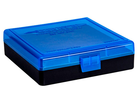 Berry's 69874 Ammo Box 9mm/380ACP Blue/Black Polypropylene 100rd