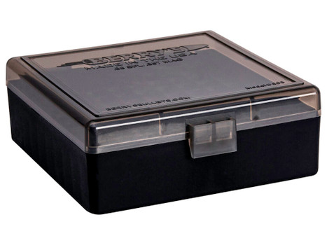 Berry's 75321 Ammo Box 38Special/357Mag Smoke/Black Polypropylene 100rd