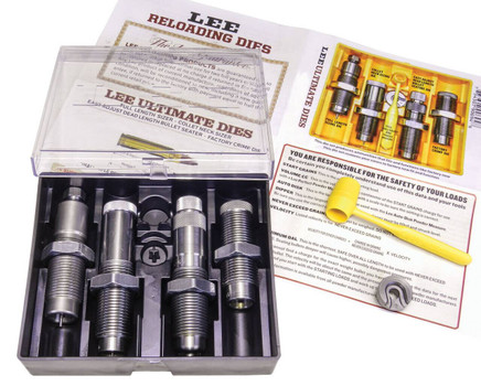 Lee Precision 90679 Ultimate Rifle 4  Die Set 7mm Rem Mag UPC: 734307906795