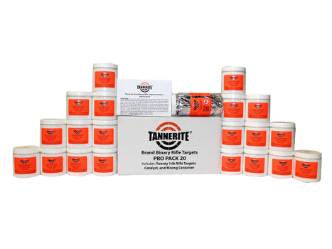 Tannerite PP20 Pro Pak Impact Enhancement Explosion White Vapor Centerfire Rifle Firearm 0.50 lb 20 Targets