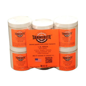 TANNERITE HALF BRICK 1/2LB TRGT 4/PK UPC: 736211088765
