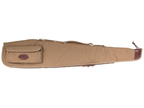 Boyt Harness OGC98PL06 Alaskan Rifle Case 48" Waxed Kahki Canvas w/ Brass Hardware & Quilted Flannel Padding for Scoped Rifles