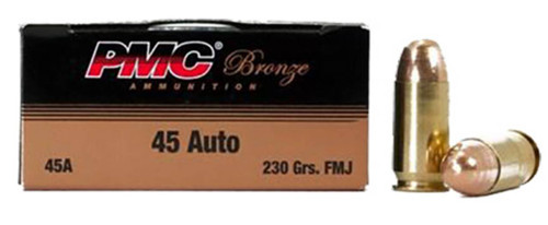 PMC BRNZ 45ACP 230GR FMJ 5 BX BP UPC: 741569070218