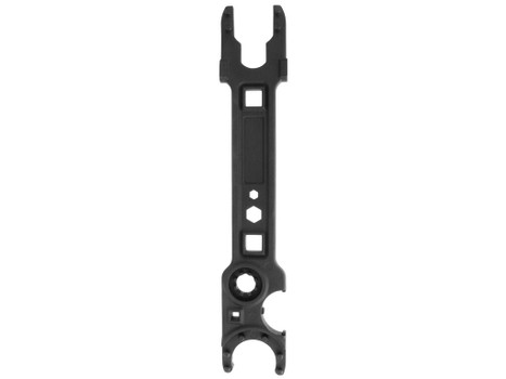 TacFire TL022 Armorer's Combo Wrench Black Steel Rifle AR Platform Steel Handle
