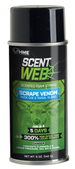 HME SWSCRPVEN Scent Web Scrape Venom Buck Doe  Tarsal Gland Cover Scent 5 oz. Aerosol UPC: 755234100711