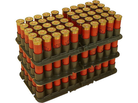 MTM Case-Gard ST2040 Shotshell Tray Black 20 Gauge Shotgun 50rd Polypropylene