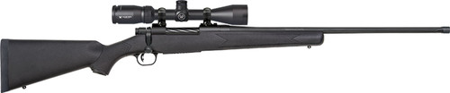 Mossberg 28124 Patriot  300 Win Mag Caliber with 31 Capacity 24 ThreadedFluted Barrel Matte Blued Metal Finish  Walnut Stock Right Hand Full Size Includes Vortex Crossfire II 39x40mm Scope UPC: 015813281249
