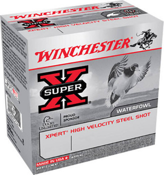 Winchester Super-X 12 Gauge Shotshell Ammunition, 3 Inch, 1550 FPS, 1 1/8 Ounce, BB Shot - 25 Cartridge Box ( 25 / 1 )