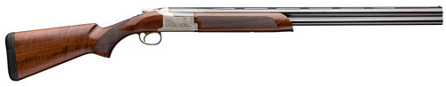 Browning 0181653004 Citori 725 Field 12 Gauge 28 3 2rd Blued Barrels Silver Nitride Finished Receiver With Engraved Accents Gloss Black Walnut Stock Inflex Recoil Pad UPC: 023614736660