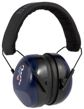 Browning 126387 Buck Mark II  Plastic 27 dB Over the Head BlueBlack Adult UPC: 023614938538