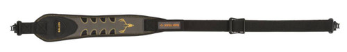 Allen 8357 Aspen  2 Point RifleShotgun Sling wSwivels Gray Nubuck Leather wBakTrak Back Adjustable Length 28 to 35  3 Wide UPC: 026509083573