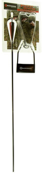 Marksman 3075 Marksman 3075 Pocket Hunter Slingshot Black Steel Frame Black Molded Handle UPC: 026785030759