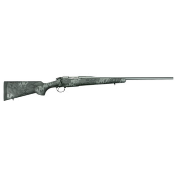 Bergara Rifles BPR2865PRC Premier Mountain 6.5 PRC 21 24 Tactical Gray Cerakote Barrel Tactical Gray Cerakote Stainless Steel Receiver Gray Speckled Black Stock Right Hand UPC: 043125065349