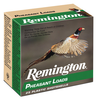 Remington Ammunition 20046 Pheasant  12 Gauge 2.75 1 14 oz 4 Shot 25 Per Box 10 UPC: 047700040509