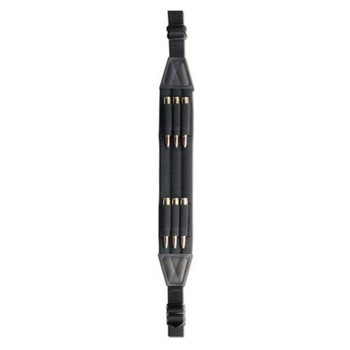 Butler Creek 26972 Ultra Padded Rifle Sling Black Nylon 48 OAL 1 Wide Features 6 Cartridge Loops UPC: 043699269723