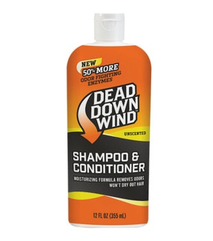 Dead Down Wind 121218 ShampooBody Wash  Odor Eliminator Unscented Scent 12 oz Bottle UPC: 854182006776