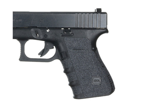 Talon Grips 110G Adhesive Grip Compatible w/Glock 19/23/25/32/38 Gen4 w/No Backstrap, Black Textured Granulate