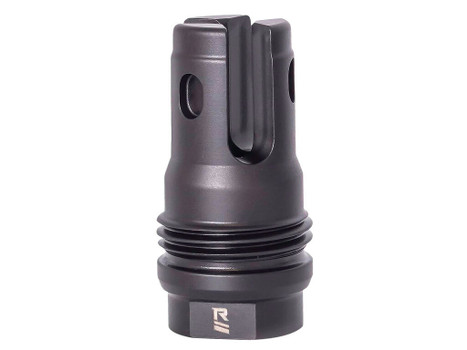 Rugged Suppressor FH008 R3 Flash Mitigation Black with M15x1 Threads & 2.13" OAL for 7.62mm Radiant762, Surge762, Razor762 & Micro30 Suppressors