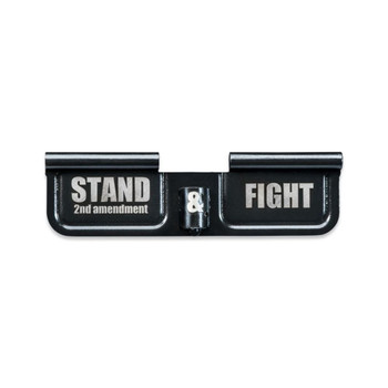Phase 5 Weapon Systems EPCSTAND Ejection Port Door  AR15 Black Parkerized Steel 3.10 Engraved Stand  Fight UPC: 813318020239