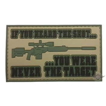 Heard The Shot Morale Patch UPC: 690104414089