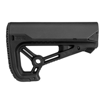 FAB Defense FXGLCORES GLCore S CQB Optimized Combat Buttstock for AR15 M4 Black Fiberglass Reinforced Polymer UPC: 7290111585869 FAB Defense FXGLCORES GLCore S CQB Optimized Combat Buttstock for AR15 M4 Black Fiberglass Reinforced Polymer UPC: 7290111585869
