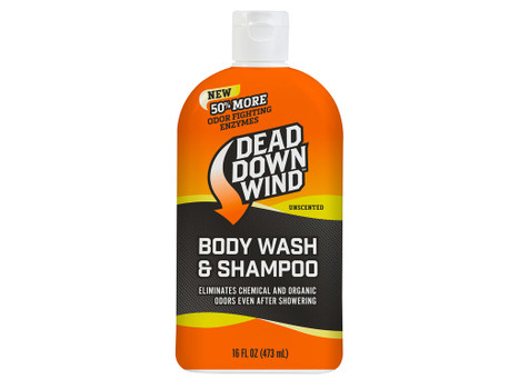 Dead Down Wind 121618 Shampoo/Body Wash Odor Eliminator Unscented Scent 16 oz