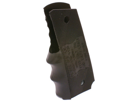 Pearce Grip PG19111 Finger Groove Insert FG Black Rubber for 1911 Government