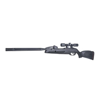 Gamo 6110068754 Swarm Whisper Gas Piston 177 10rd Shot Black Black Receiver Black Fixed All Weather Stock Scope 4x32mm UPC: 793676090382