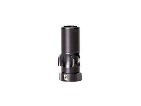 Rugged Suppressors OA006 3 Lug Adapter 9mm Luger 5/8"-24 tpi Threads, Black