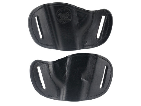 Bulldog MLBS Molded OWB Black Leather Belt Slide Fits Bersa Thunder 380 Fits Ruger LCP Fits Sig 230 Right Hand