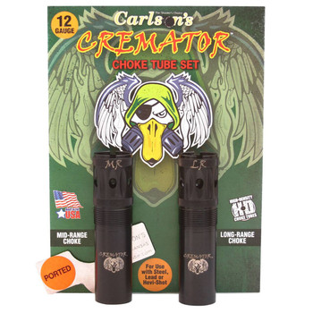 Carlsons Choke Tubes 11512 Cremator  12 Gauge MidRange Long Range Ported 174 Stainless Steel UPC: 723189115128