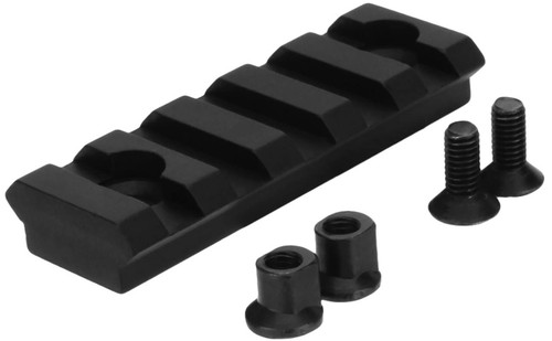 TacFire MAR101 KeyMod Picatinny Rail 2 Inch 5 Slots  Black UPC: 811261027145