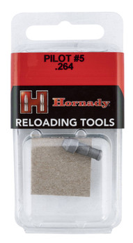 Hornady 390947 Cam Lock Pilot .264 Silver 6.5 Creedmoor Steel UPC: 090255909470