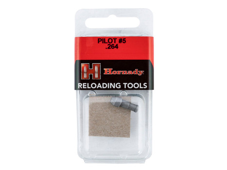 Hornady 390947 Cam Lock Pilot .264 Silver 6.5 Creedmoor Steel