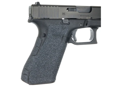 Talon Grips 379G Adhesive Grip Compatible w/Glock 17/19x/22/24/31/34/35/37/45/47 Gen5 w/No Backstrap, Black Textured Granulate
