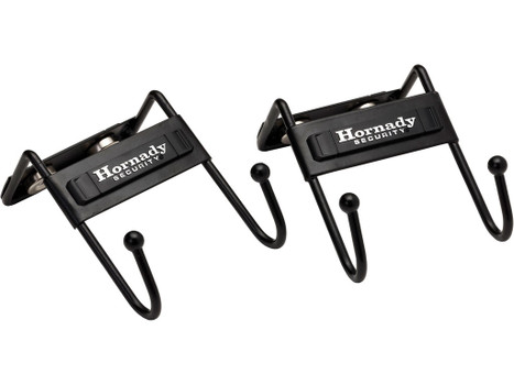 Hornady 95911 Magnetic Safe Hook Metal Black 2 Pack