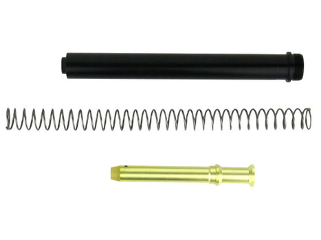 TacFire MAR110 A2 Mil-Spec Buffer Tube Kit 223 Rem 5.56x45mm NATO AR-15 Black Aluminum Rifle AR-15
