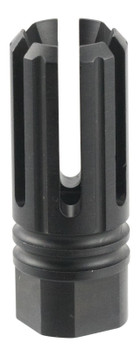 TacFire MZ10053BN 6 Prong Flash Hider Black Nitride Steel with 5824 tpi Threads 2.22 OAL  0.87 Diameter for 308 Win AR10 UPC: 811261029620