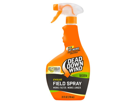 Dead Down Wind 1392418 Evolve Field Spray Cover Scent Natural Woods Scent 24 oz Trigger Spray
