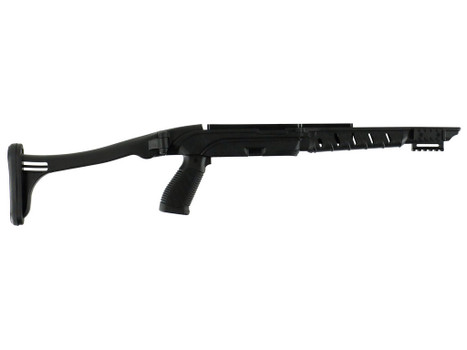 ProMag PM278 Tactical Folding Stock Black Synthetic with Pistol Grip for Remington 597