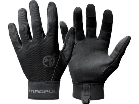Magpul MAG1109-230 Technical 2.0 Gloves Black Touchscreen Synthetic/Suede Small