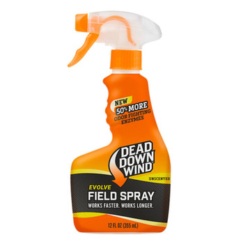 Dead Down Wind 131218 Evolve Field Spray  Odor Eliminator Unscented Scent 12 oz Trigger Spray UPC: 854182006837