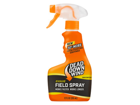 Dead Down Wind 131218 Evolve Field Spray Odor Eliminator Unscented Scent 12 oz Trigger Spray