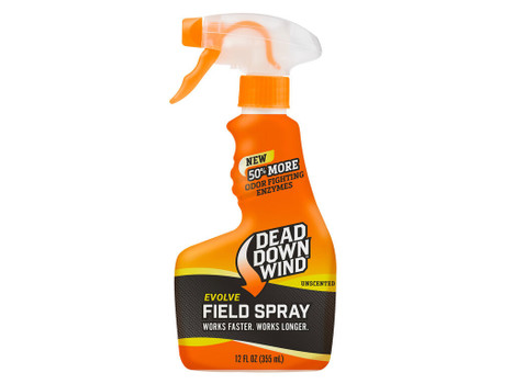 Dead Down Wind 131218 Evolve Field Spray Odor Eliminator Unscented Scent 12 oz Trigger Spray