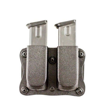 DeSantis Gunhide A86KJKKZ0 Quantico Single Mag Pouch OWB Black Kydex Belt Clip Fits Belts Up To 1.50 Wide Compatible wSig P365 Ambidextrous UPC: 792695350019