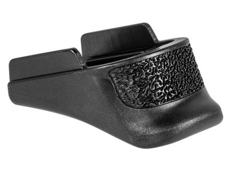 Pearce Grip PG365 Grip Extension made of Polymer with Texture Black Finish & 5/8" Gripping Surface for Sig P365 with 10rd Mags