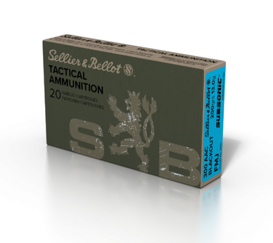 Sellier & Bellot .300 AAC Blackout FMJ Subsonic 1000 Rounds